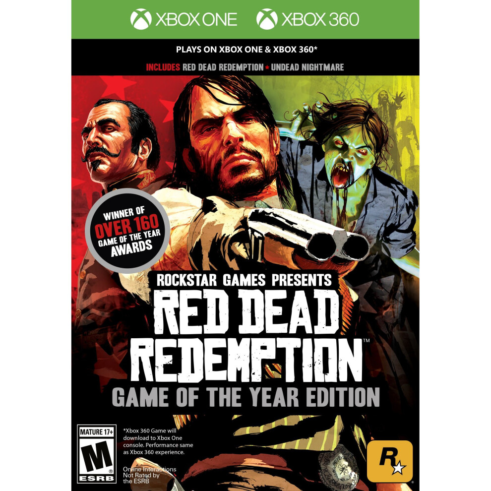Dead Emption: Game Of The Year Edition - Xbox 360 By Rockstar Games Red 710425490071