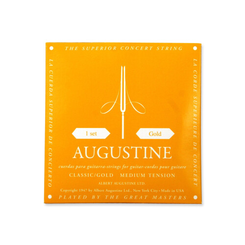 Augustine Classic Gold Plated Classical Guitar Strings