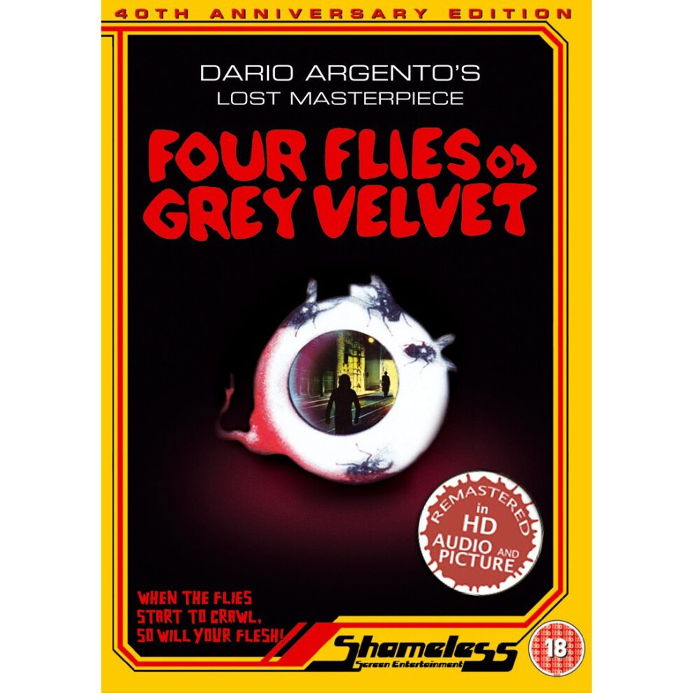 Shameless Grey Four Flies On Velvet Dvd [2012] Size 2