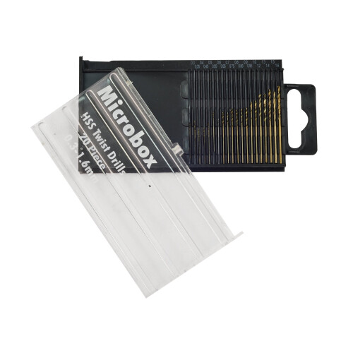 Rolson Rolson 48304 Micro HSS Drill Bit Set - 20 Pieces