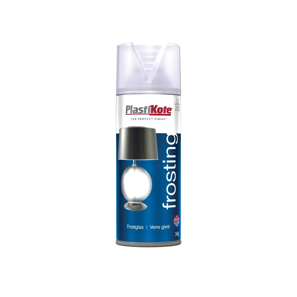 Plastikote PKT27183 400 ml Glass Frosting Twist Spray - Clear