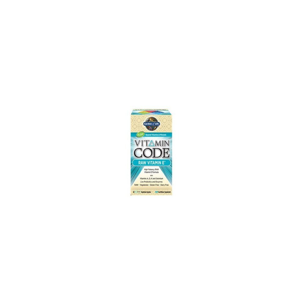 Garden-Of-Life Garden Of Life Vitamin Code Raw Vitamin E (60 Ultra Zorbe Vegan Capsules)