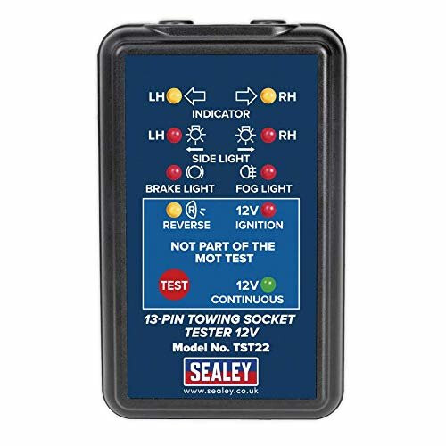 Sealey Towing Socket Tester 13-Pin 12V - DVSA Approved 2