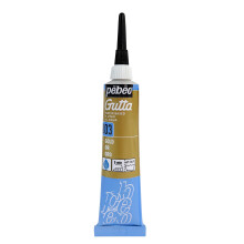 Peinture sur soie - PEBEO - Setasilk - Gutta Aqueux - Tube 20ml - Couleur Or