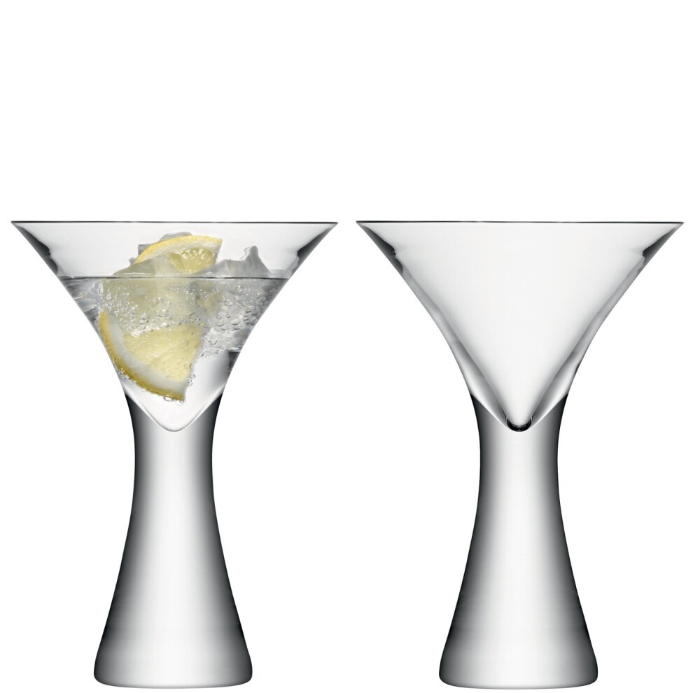 LSA International 300 ml Moya Cocktail Glass, Clear (Pack of 2)