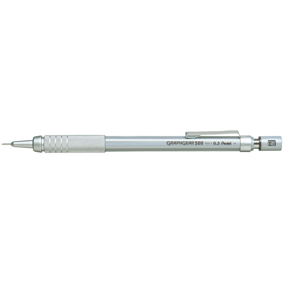 Pentel 0.3 Mm Graphgear 500 Mechanical Pencil