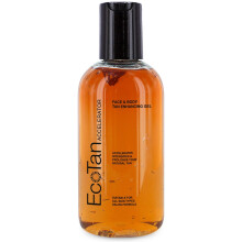 EcoTan Accelerator Face and Body Tanning Gel, Optimises Natural Tan, For Outdoor and Indoor Tanning, Can Be Used With Sunbeds 200ml