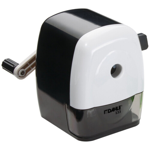 Dahle 11.5mm Pencil Sharpener - Black/ White