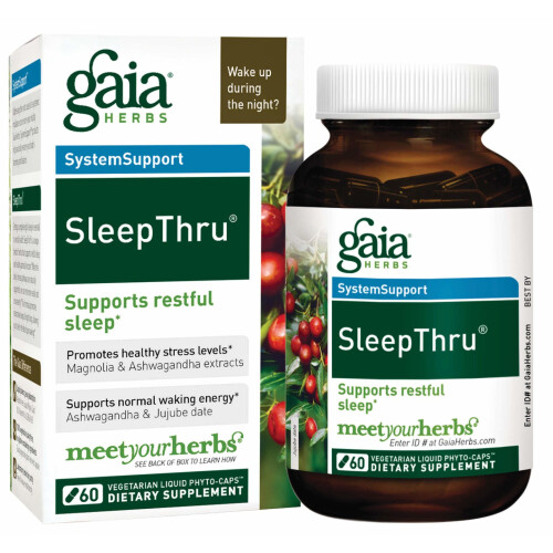 Gaia Herbs SleepThru 60 vcaps