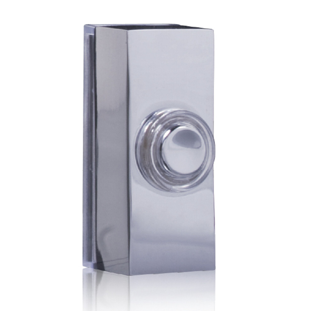 Byron Wired Bell Push Surface Mounted - Chrome