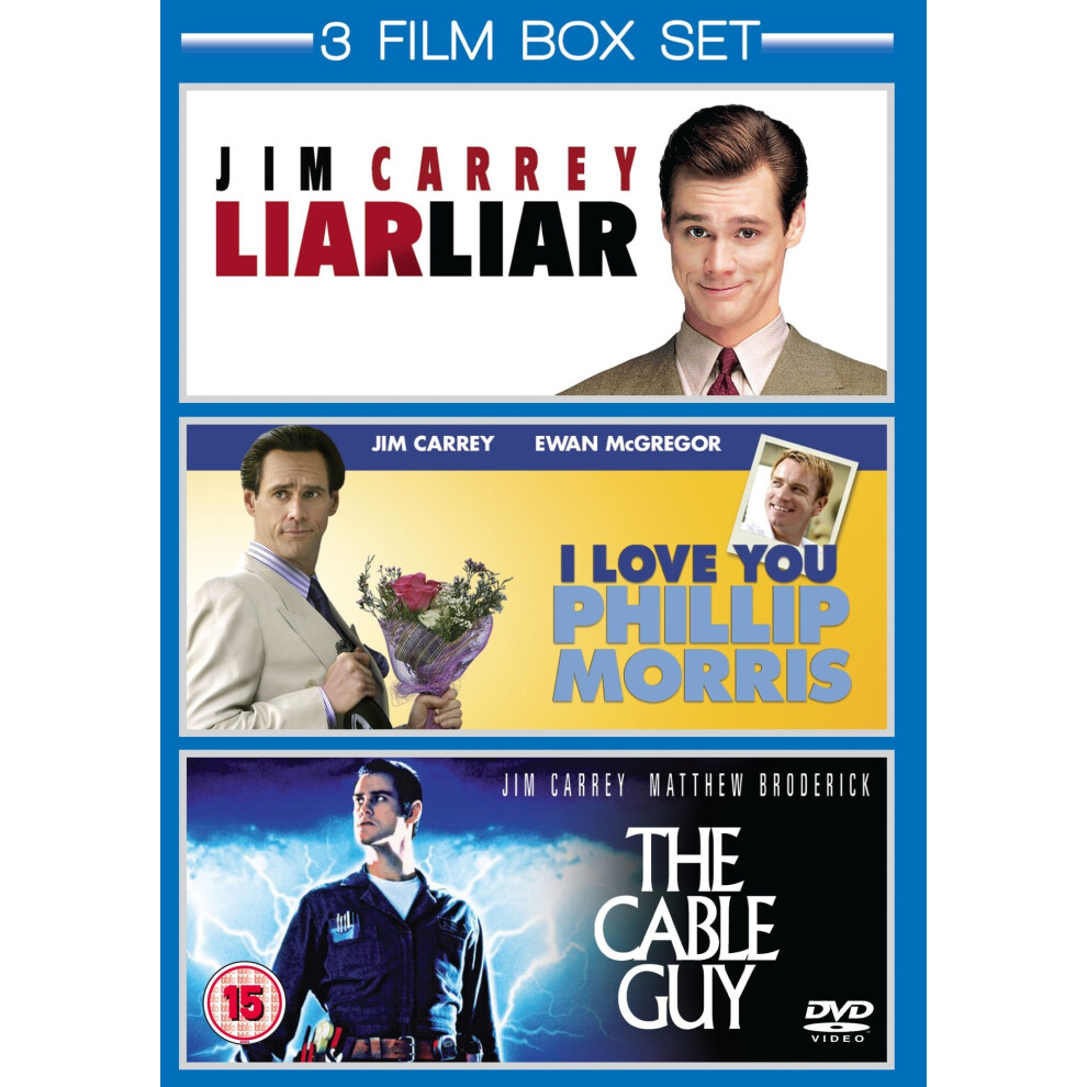 Universal Pictures Jim Carrey - I Love You Phillip Morris / Liar Liar / Cable Guy Dvd [2011]