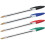 BIC BIC Cristal Original Balpennen Medium Punt (1,0 mm) - Assorted Kleuren, Pouch van 8+2 5