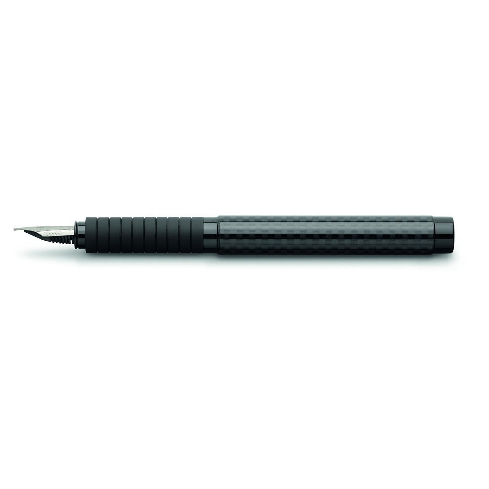 Faber-Castell Carbon BASIC Black Fountain Pen with Medium Nib