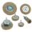 Mannesmann M43806 6-Piece Wire Brush Set 1