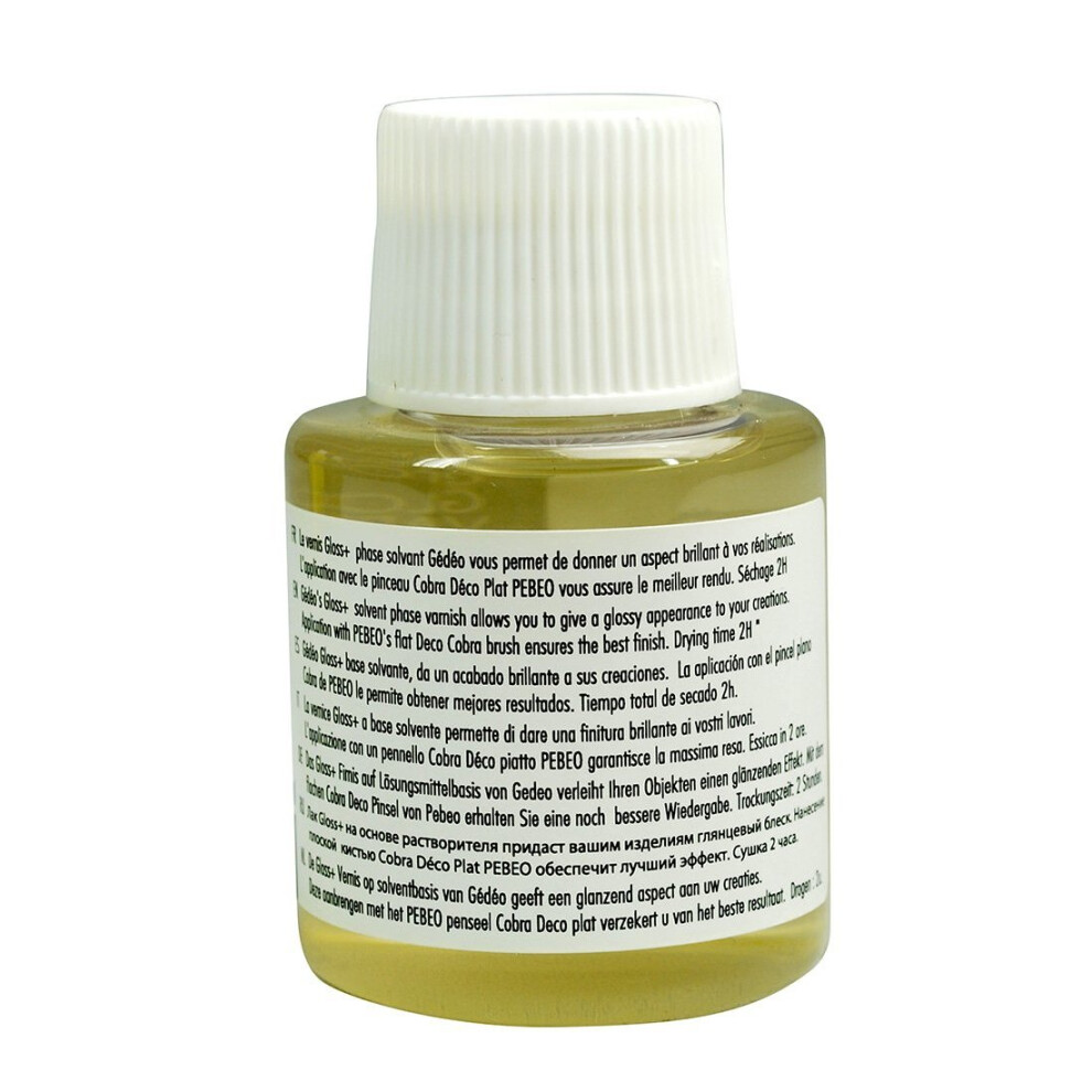 Gedeo Pebeo, Vernice Lucida Plus Da 110 Ml, Colore: Trasparente-image