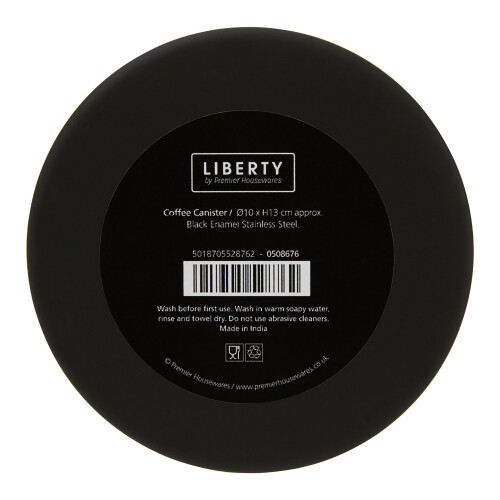 Premier Housewares Premier Housewares Coffee Canister - Black 1