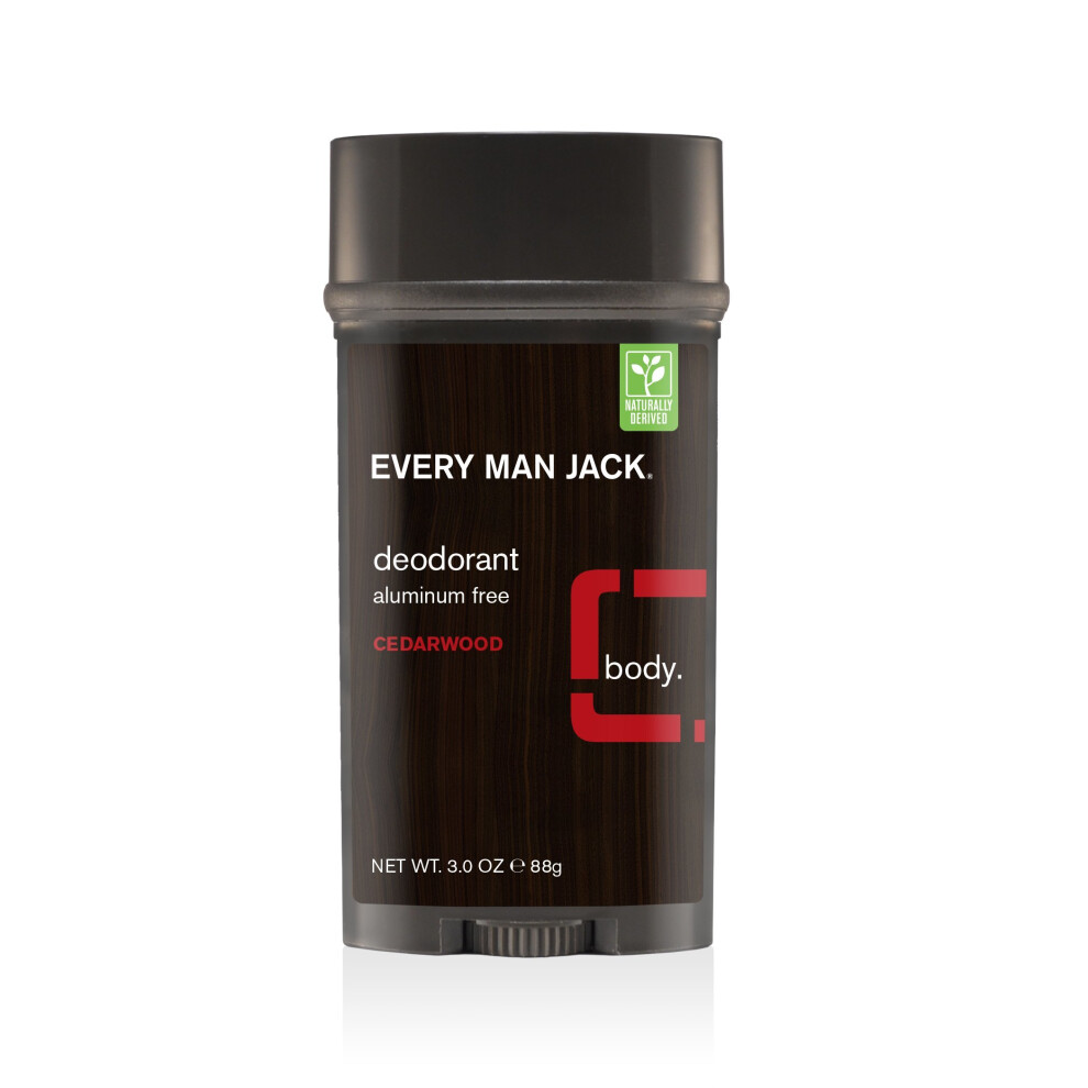 Every-Man-Jack Every Man Jack Aluminium Free Cedarwood Deodorant, 89 Ml