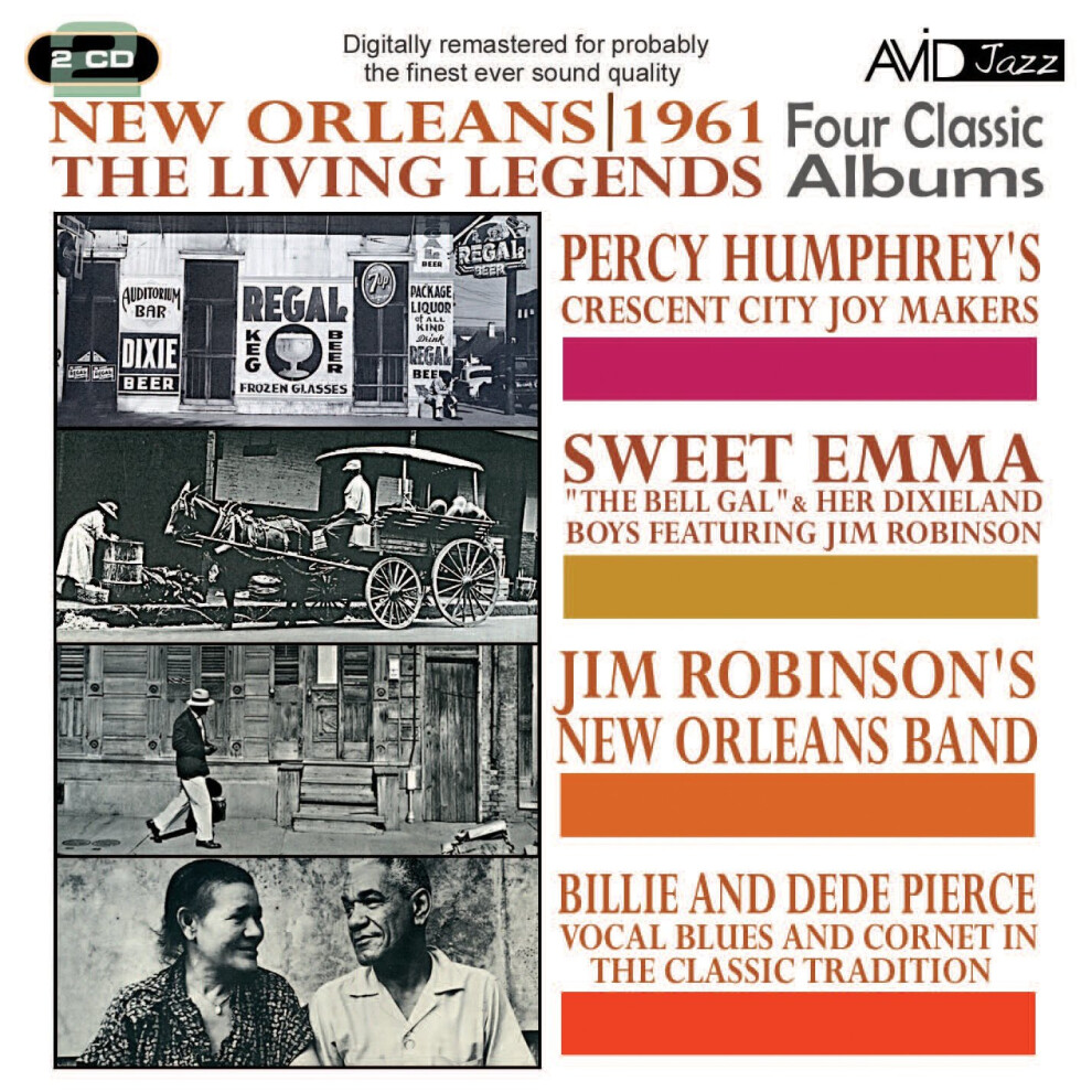 New Orleans: 1961 The Living Legends - Four Classic Albums