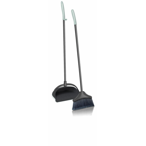 Addis ADDIS Folding Handled Dustpan Set in Graphite