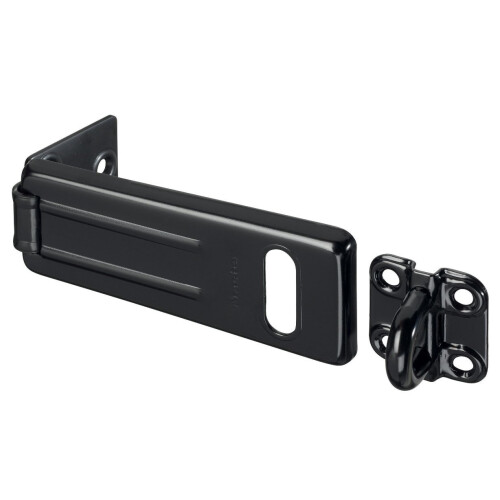 Master Lock Master Lock 704EURD 115mm Hasp - Black