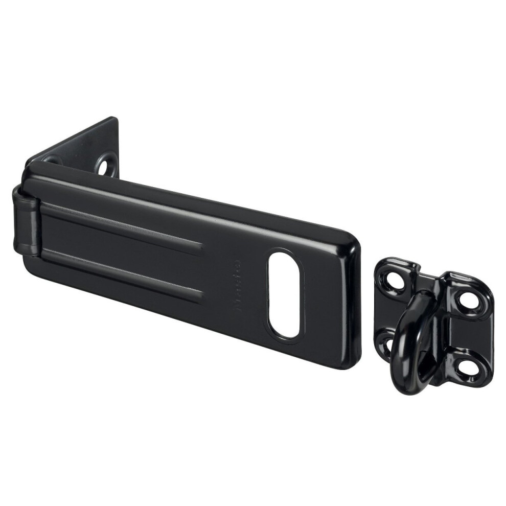 Master Lock 704EURD 115mm Hasp - Black