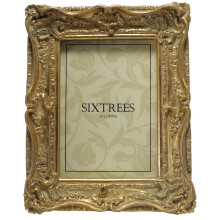 Shabby Chic Style Very Ornate Gold Photo Frame for 7"x5" (175x127mm) Pictures