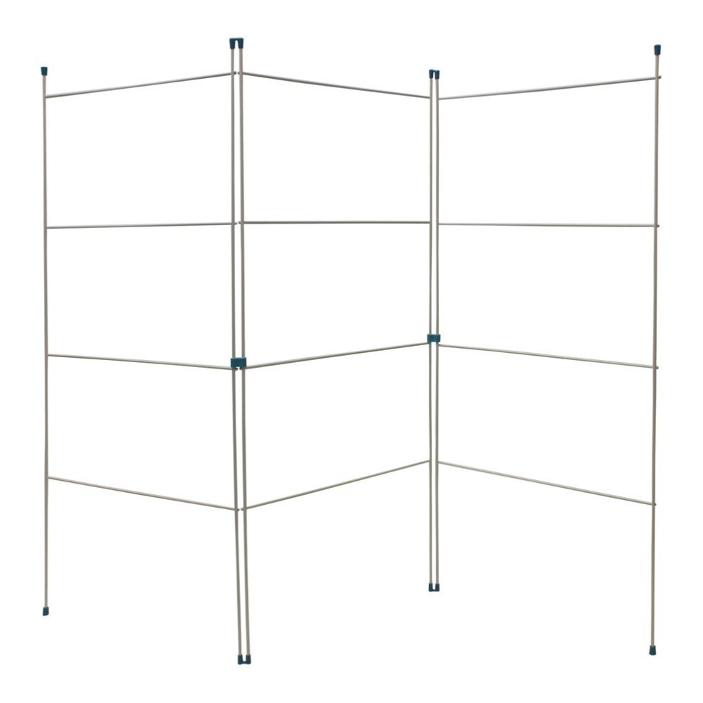 Jvl Unisex White 3 Fold Clothes Airer -6M | Size: 1 Pack - Image 4