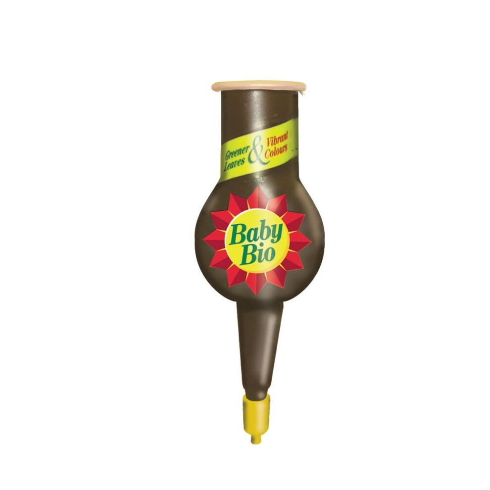 Baby Bio Original 4 Drip Feeder, Ready to Use Plant Feed, 4 x 40 ml
