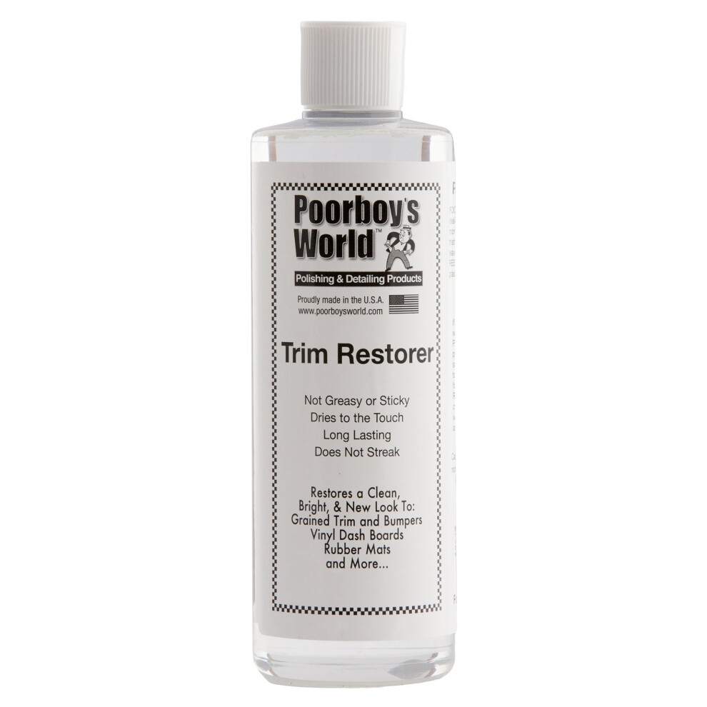 Poorboys Trim Restorer Interior & Exterior Dressing 16Oz (473Ml) Pb-Tr16 736211515377