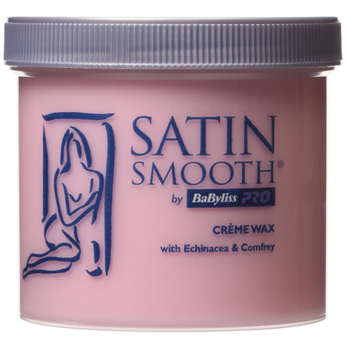 BaByliss Pro - Satin Smooth Pink Creme Wax with Echinecea & Comfrey 425g