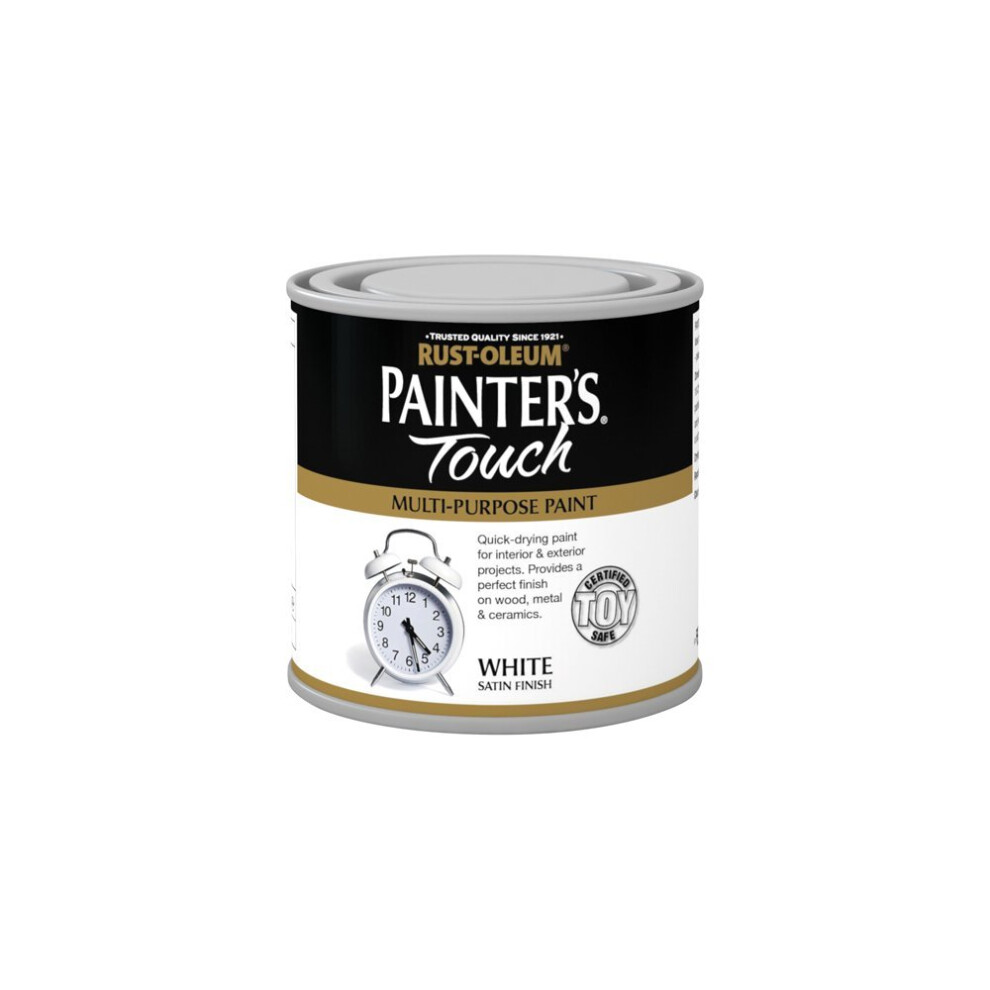 Rust-Oleum RO0050102F1 250ml Painter's Touch Toy-Safe Paint - Satin White