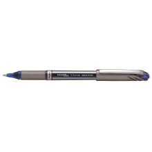 Pentel Energel Plus Roller Ball Pen (Medium) - Blue (Pack of 12)