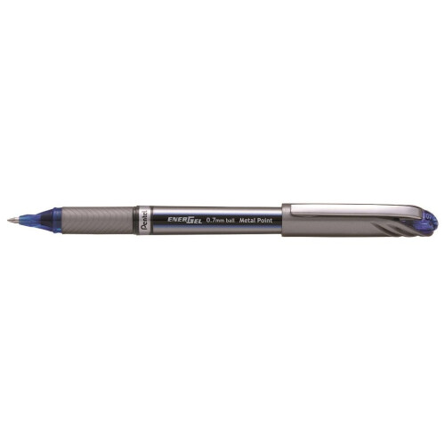 Pentel Pentel Energel Plus Roller Ball Pen (Medium) - Blue (Pack of 12)