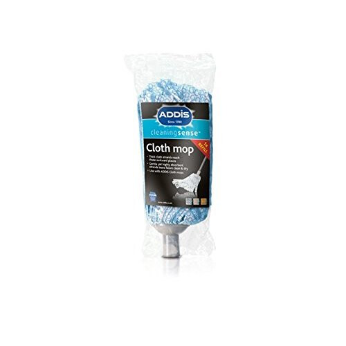 Addis ADDIS Cloth Mop Refill, Graphite/ Metallic