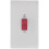 BG Electrical 872 45amp Single Switch with Power Indicator Large Plate - White 3
