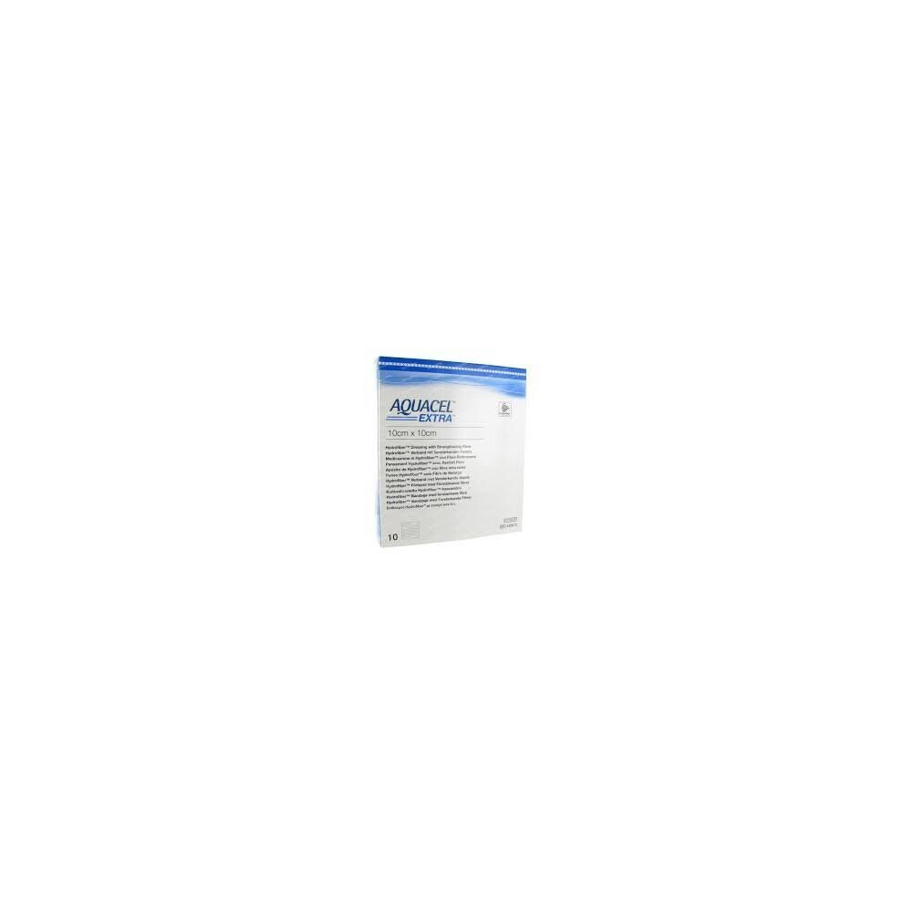 Convatec Aquacel Extra Dressings 10Cm X 10Cm (X10)
