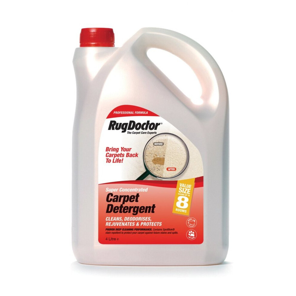 Rug Doctor Carpet Detergent, 4 Litre