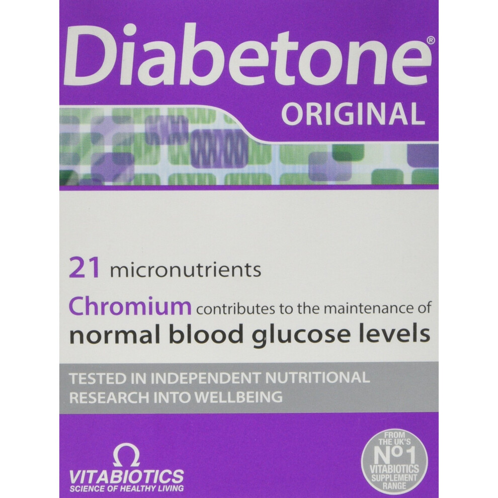 Vitabiotics Diabetone Original - 30 Tablets