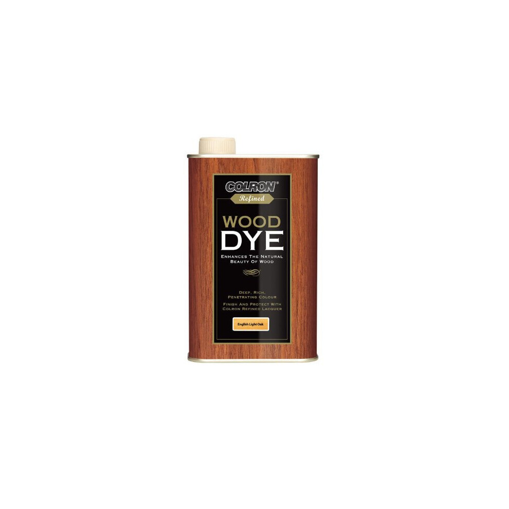 Ronseal Crwdlo500 500 Ml Colron Refined English Wood Dye - Light Oak 5010214853205