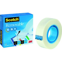 Scotch Removable Magic Tape 19mm x 33m REF 8111933