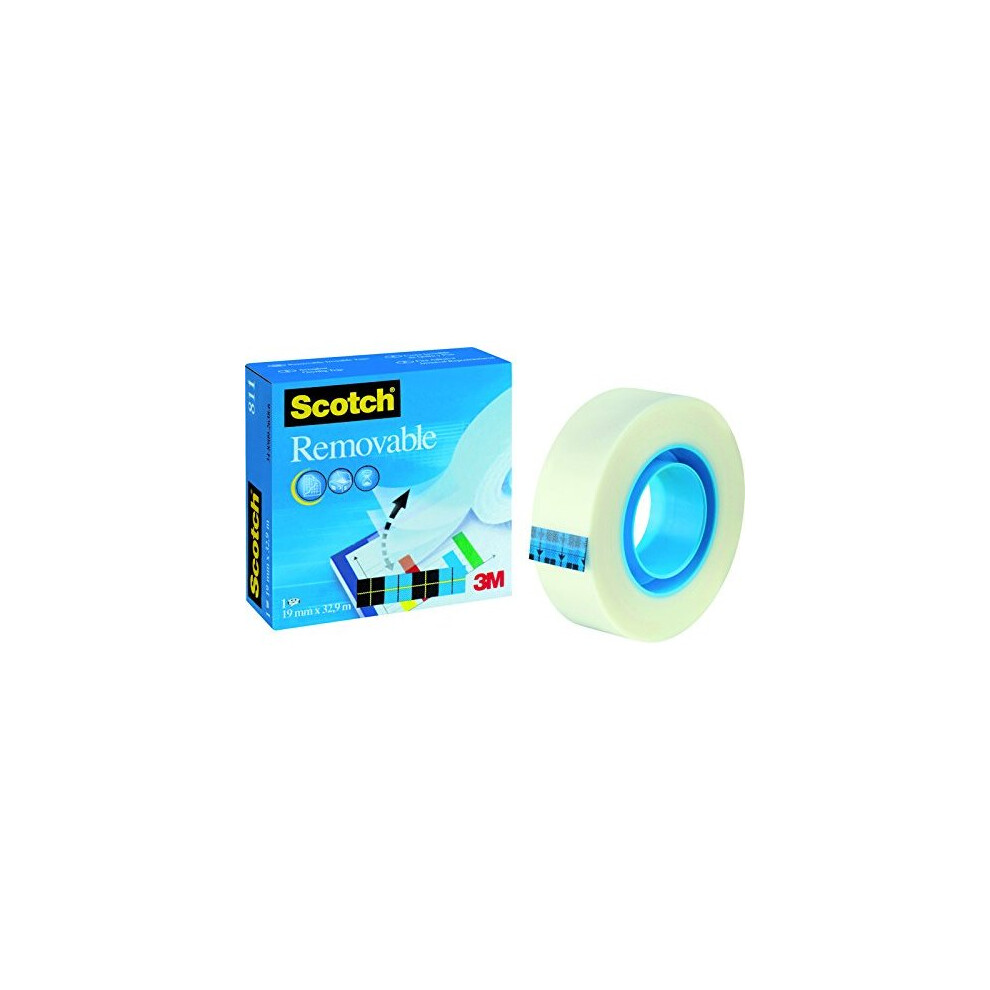 Scotch Removable Magic Tape 19mm x 33m REF 8111933