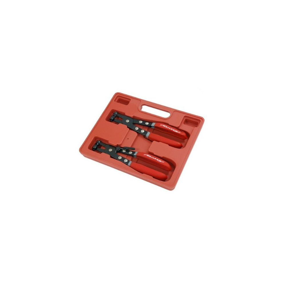 Neilsen CT1060 8 1/2-Inch Hose Clamp Plier Set - Red (2-Piece)