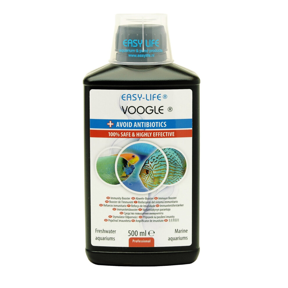 Easy-Life Voogle 500ml Fish Care Water Conditioner Stress Coat Aquarium Tank - Image 3