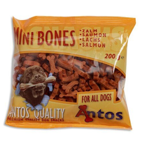 Antos Mini Bones, 200 g, Salmon