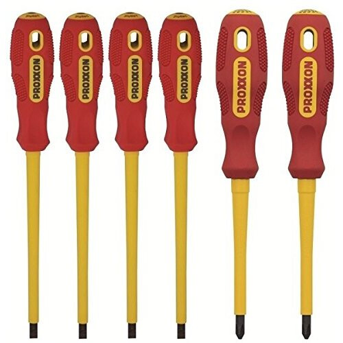 Proxxon Range Insulated Screwdriver Set VDE (German Electrical Engineering Association