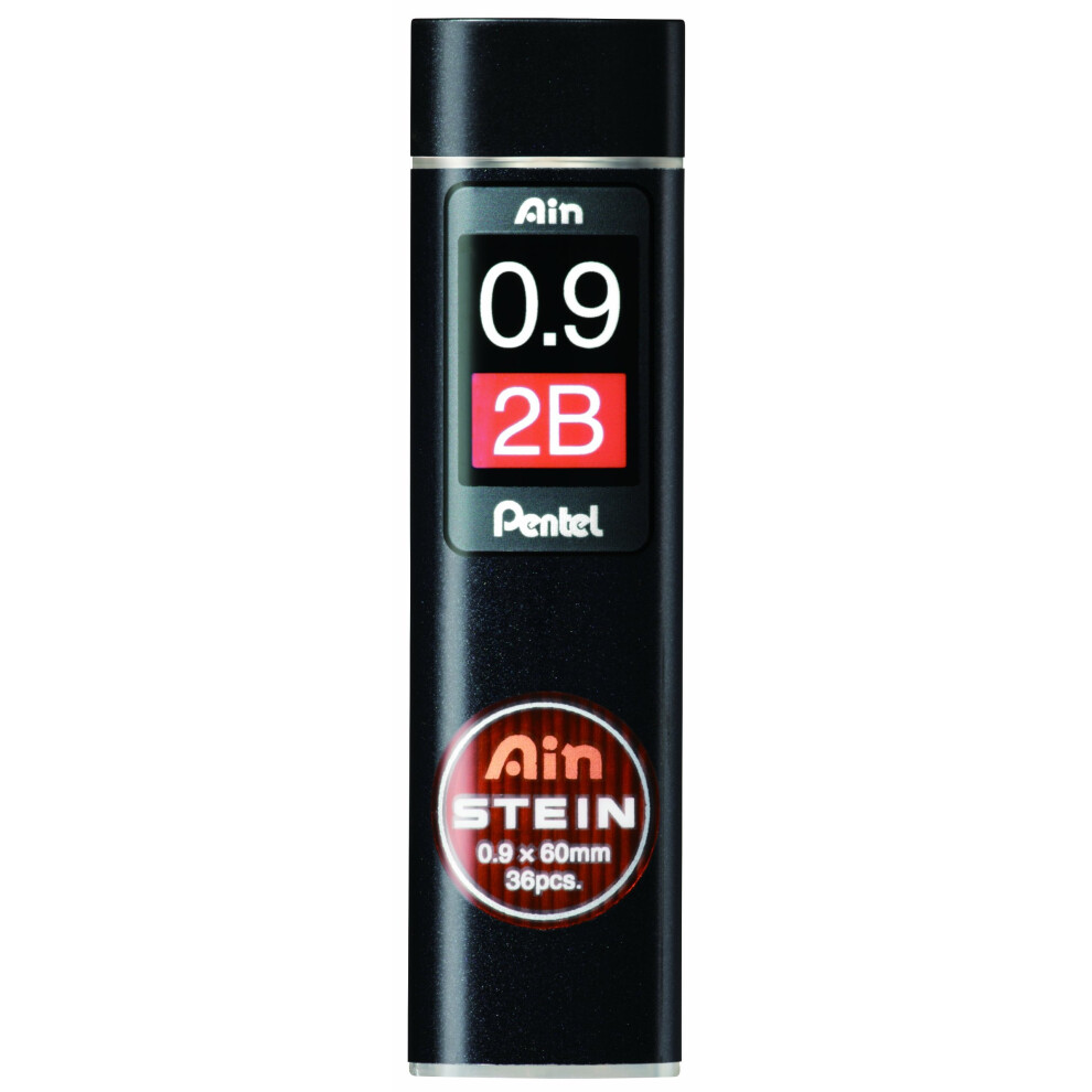 Pentel 0.9mm Ain Stein 2B Refill Lead