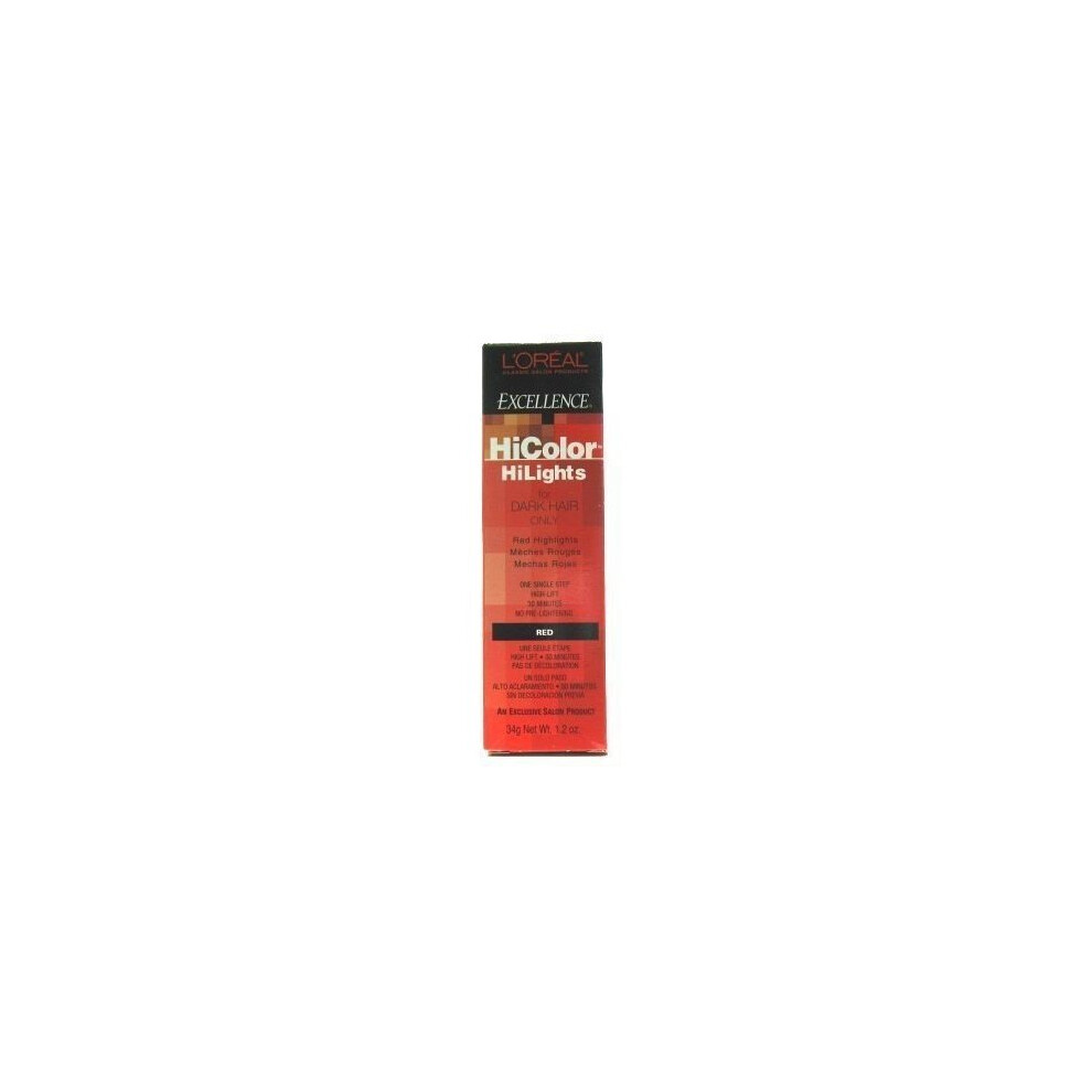 L'Oreal Excel Hicolor Highlights Red 34 g (3-Pack)