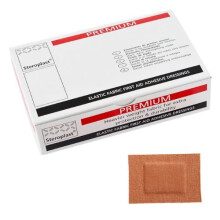 Steroplast Premium Heavy Weight Fabric 7.5cm x 5.0cm Plasters Qty 50
