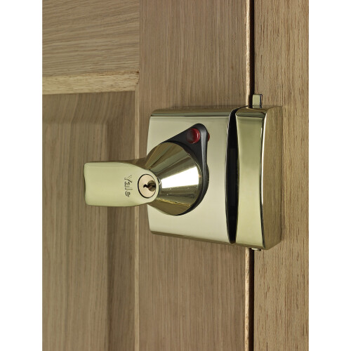 Yale Yale Locks BS1 Nightlatch British Standard Security Lock 60 mm Brasslux Finish Visi Pack 2