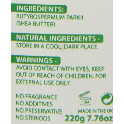 Shealife 100% Whipped Organic Shea Butter 220g 1